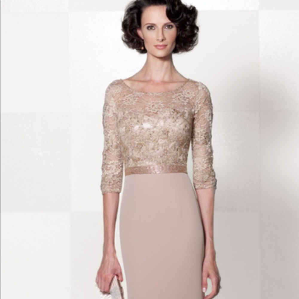 Cameron Blake by Mon Cheri full-length gown